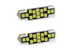 Autolampen met LED-achtergrondverlichting 39mm 12V C5W-15SMD-2835 Canbus 320LM Wit