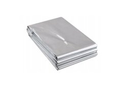 Emergency thermal blanket 160x210cm 10 pieces silver