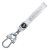RENAULT key fob, keychain white leather