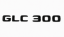 Mercedes lettering GLC300- glossy black 202mm