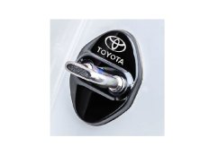 4 pcs TOYOTA Protective cover for the door latch- black glossy