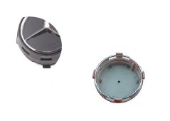 Wheel center cap MERCEDES BENZ AMG 75mm gray A0004000900