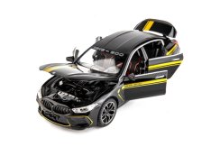 BMW M8 800 metal model jucărie baterie lumini sunet 1:24 Negru