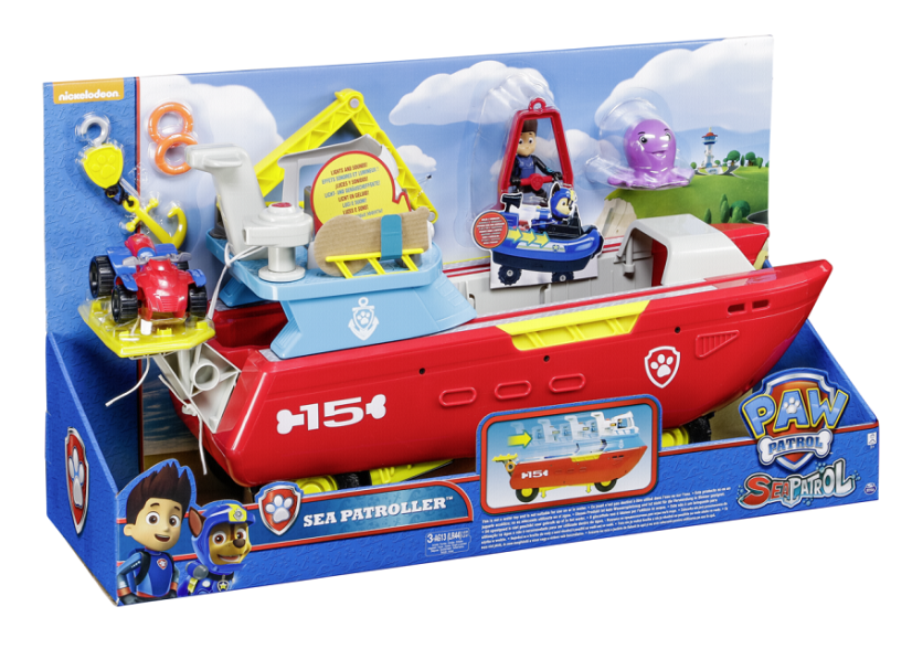 SPIN MASTER Paw patrol Námořní hlídka záchrané vozidlo