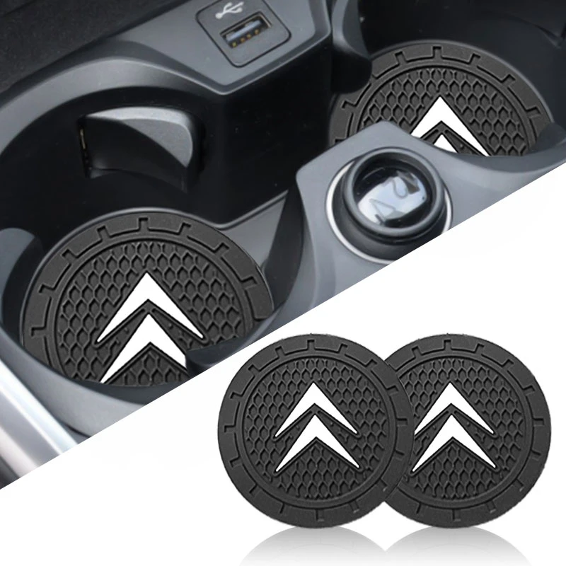 CITRÖEN, 2 pcs Coasters, drink mat for the drink holder