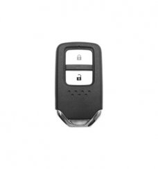 LUXURY κάλυμμα κλειδιού για αυτοκίνητα HONDA λευκό γυαλιστερό μαύρο/χρώμιο