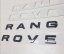 RANGE ROVER sign with letter template - glossy black (35.4x3.1cm)
