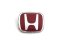 Emblème Honda Civic Accord 2002 - 2016 arrière rouge chromé 75701-S6M-Z01