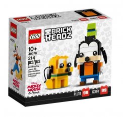 LEGO BrickHeadz 40378 Goofy și Pluto