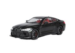 BMW M4 metal model jucărie baterie lumini sunet 1:24 Negru
