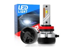 H8 H9 H11 H16 eesmised LED-pirnid esituledele 55W 12V Canbus 6000LM, kuni 200% rohkem heledust
