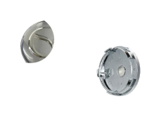 Wheel center cap, silver MAZDA 60mm