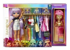 MGA L.O.L. Rainbow High Hair studio with doll