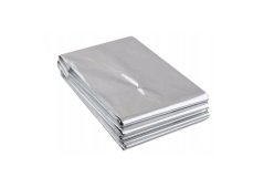 Emergency thermal blanket 160x210cm 10 pieces silver