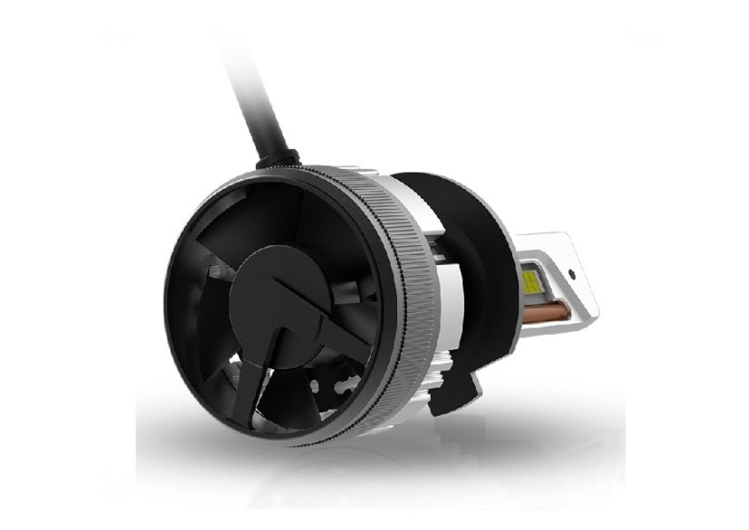 H1 front LED bulbs for headlights 55W 12V Canabus 6000LM, up to 200% more brightness