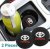 TOYOTA, 2 pcs Coasters, drink mat for the drink holder