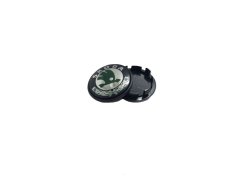 Hjul mittkapsel ŠKODA 56mm svart grön 5E0601151FOD 5JA601151