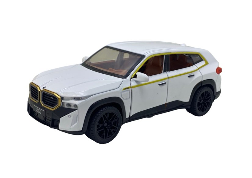 BMW XM toy metal model battery lights sound 1:32 white