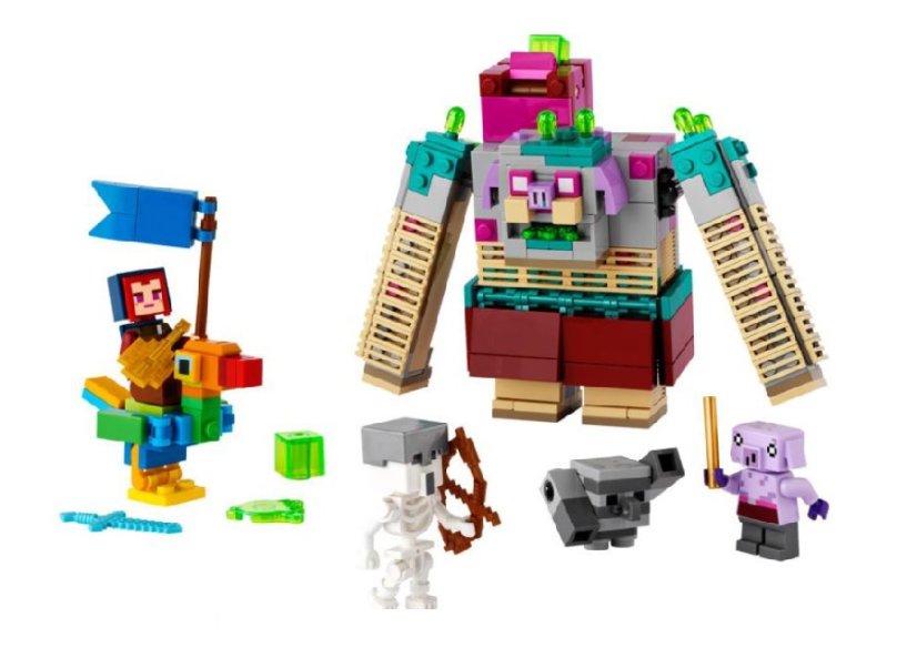 LEGO Minecraft 21257 Clash with Devouver