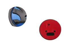 Emblem ŠKODA logo 90mm blue black 32D853621A