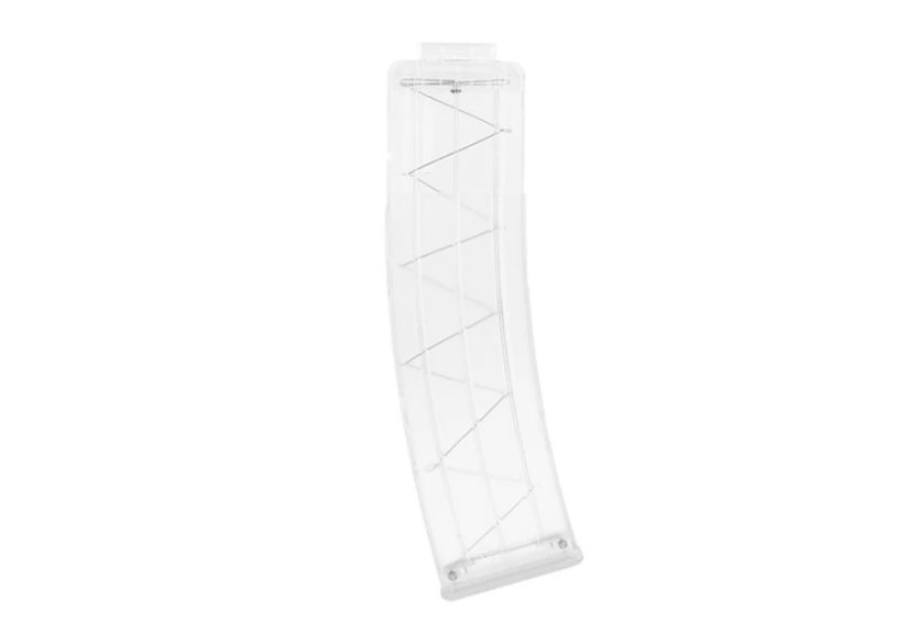 Elite magazine transparent for 22 darts for NERF