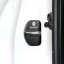 4 pcs RENAULT Protective cover for the door latch- black glossy