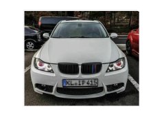 BMW 3 E90 E91 2004-2008 M-proužky M-Performance do přední masky 12 mřížek