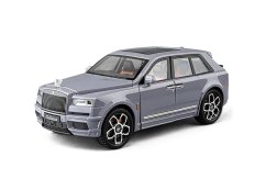 Rolls Royce Cullinan metalen model speelgoedbatterijverlichting klinkt 1:20 Grijs