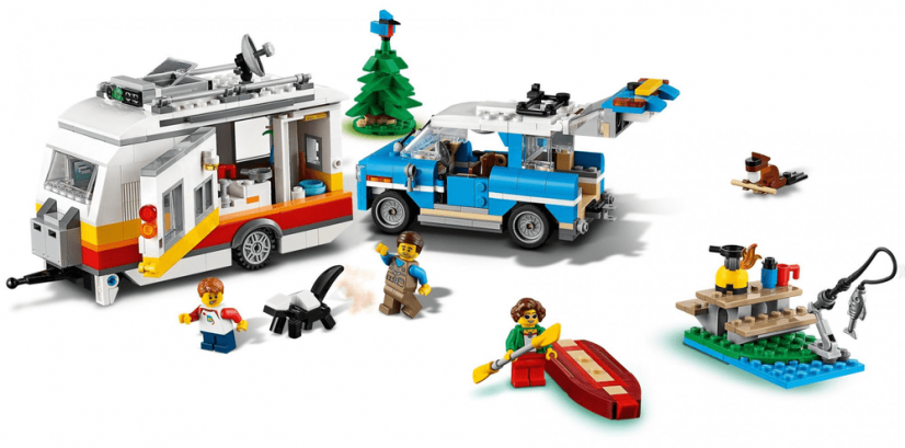 LEGO Creator 31108 Rodzinne wakacje w przyczepie kempingowej