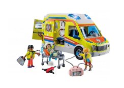 PLAYMOBIL 71202 Ambulanță cu sunet și lumină