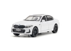 BMW 320i metalen model speelgoedbatterijverlichting klinkt 1:32 Wit