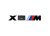 BMW X 6M lettering 170mm black