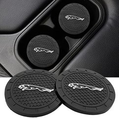 JAGUAR, 2 pcs Coasters, drink mat for the drink holder