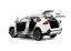 Toyota RAV4 toy metal model battery lights sound 1:32 White