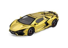 Lamborghini Revuelto modello in metallo giocattolo luci della batteria suono 1:24 D'oro