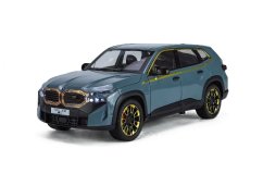 BMW XM speelgoed metalen model verlichting op batterijen geluid 1:24 Blauw