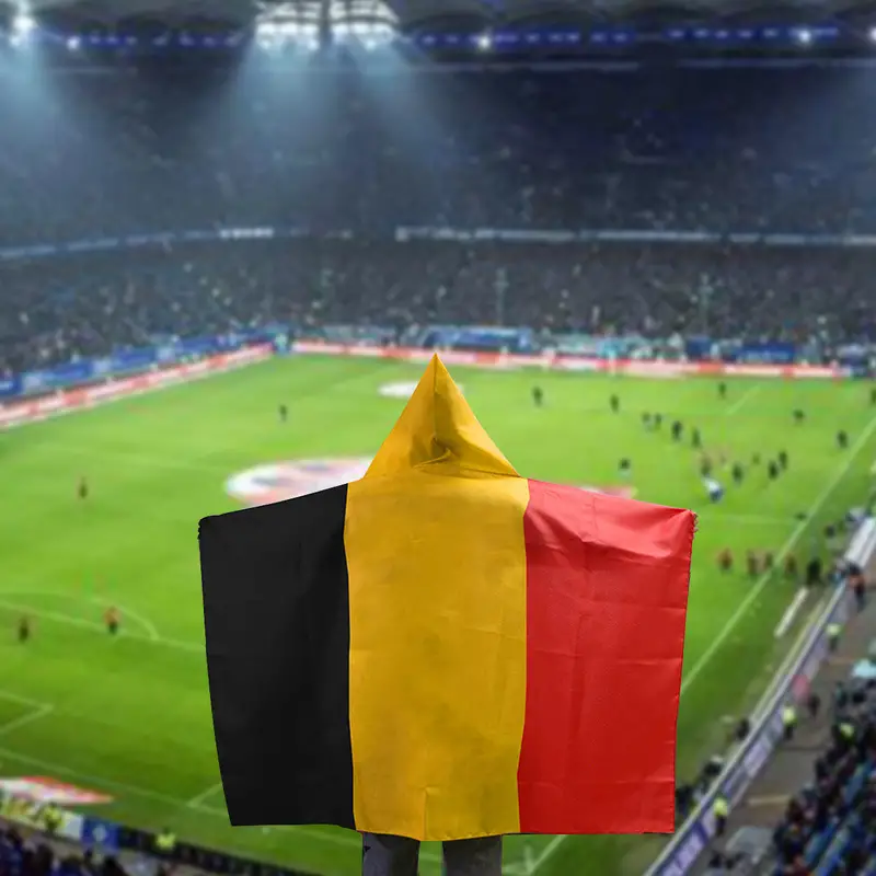 Original hooded body flag (150x90cm, 3x5ft) - Belgium
