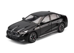 BMW I5 modèle métallique jouet batterie lumières son 1:24 Noir