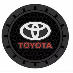 TOYOTA, 2ks Podtácků, podložka na nápoje do držáku na nápoje