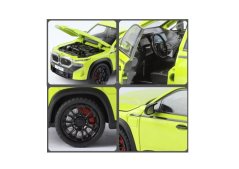 RC BMW XM kovový model hračka na baterie světla zvuk 1:24 Bílá