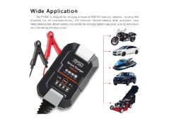 Carregador inteligente totalmente automático 1A 6V 12V portátil