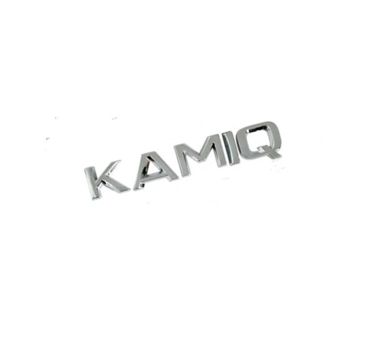 Inscripție KAMIQ - crom lucios 147mm