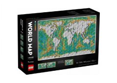 LEGO Art 31203 Mappa del mondo