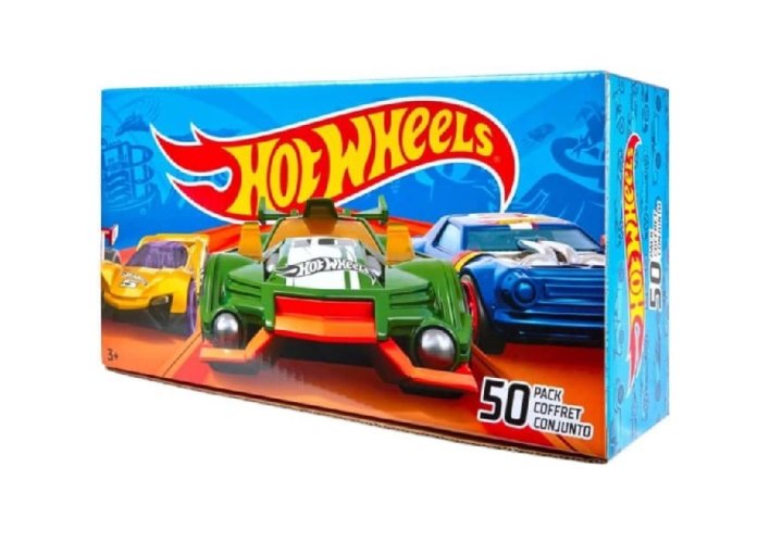 MATTEL HOT WHEELS Macchinine giocattolo Confezione da 50