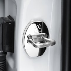 4 pcs VOLKSWAGEN Protective cover for the door latch- silver