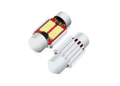 Autolampen met LED-achtergrondverlichting 31mm 12V C5W-10SMD-4014 Canbus 130LM Wit