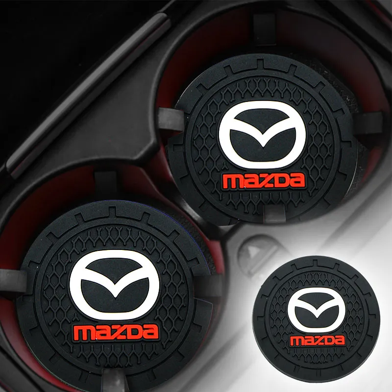 MAZDA 2 pcs Coasters, drink mat for the drink holder