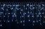 LUMA LED Kerstlicht regen met een flits, 210 LED's 5m Stroomkabel 5m IP44 koud wit met een timer