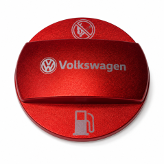 Volkswagen pokrovček rezervoarja za gorivo - samolepilni - rdeča