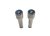 BMW Door Pin Set 2 Pieces Chrome